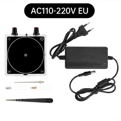 AC110-220V Input Dual Mode Music Tesla Coil Music Box Artificial Lightning Touchable Audio Input Bluetooth DIY Electronic Kit