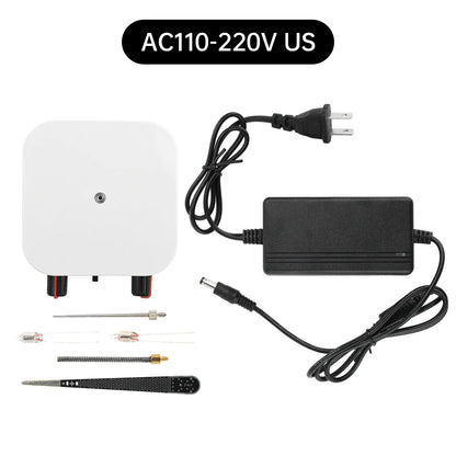 AC110-220V Input Dual Mode Music Tesla Coil Music Box Artificial Lightning Touchable Audio Input Bluetooth DIY Electronic Kit