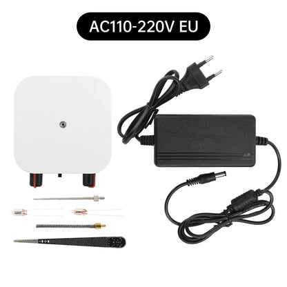 AC110-220V Input Dual Mode Music Tesla Coil Music Box Artificial Lightning Touchable Audio Input Bluetooth DIY Electronic Kit