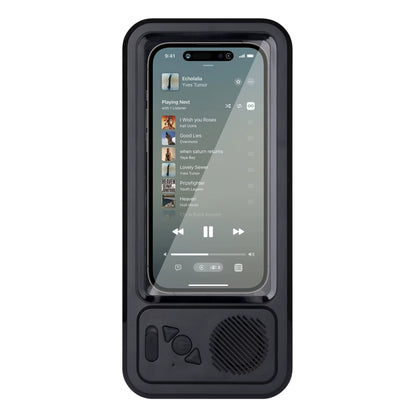 Waterproof Bluetooth Speaker Phone Holder for Touch Screen Shower Phone Case Mount Stand Handsfree Music Play Bath Gadget