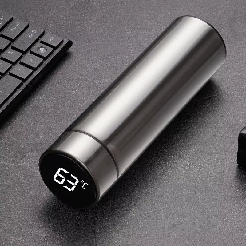 500ML Smart Thermos Water Bottle Stainless Steel Insulation Touch Intelligent Temperature Display Vacuum Flasks Cup Digital Mug